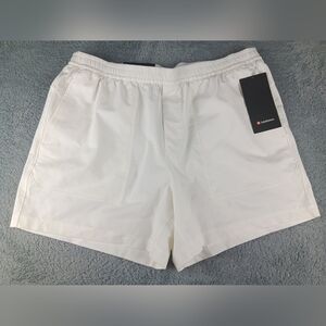 Lululemon Men's XXL Bowline Short Versa Twill 5" White NWT